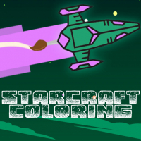 Starcraft Coloring Game