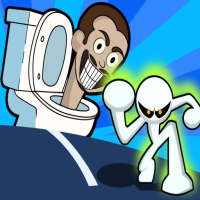 Stickman vs Skibidi Toilet Game