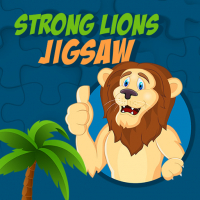 Strong Lions Jigsaw Game