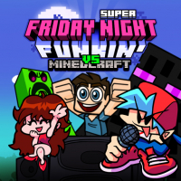 Super Friday Night Funki vs Minedcraft Game