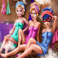 Super Girls Sauna Realife Game