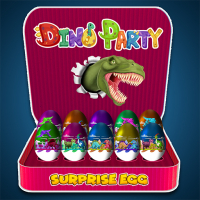 Surprise Egg Dino Party Game