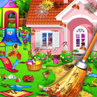 Sweet Home Cleaning : Princess House Cleanup Game Game