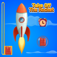 Take Off The Rocket and Collect The Coins Game