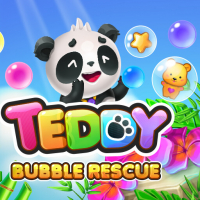 Teddy Bubble Rescue Game