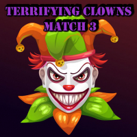 Terrifying Clowns Match 3 Game