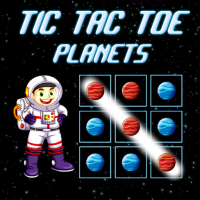 Tic Tac Toe Planets Game