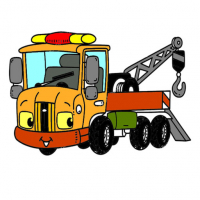 Tow Trucks Coloring Game