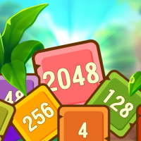 Tropical Cubes 2048 Game
