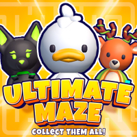 Ultimate maze! Collect them all! Game