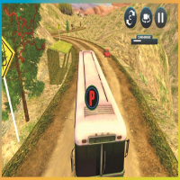 Uphill Passenger Bus Drive Simulator : Offroad Bus Game
