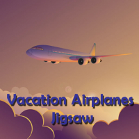 Vacation Airplanes Jigsaw Game