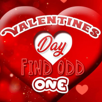 Valentines Day Find Odd One Out Game