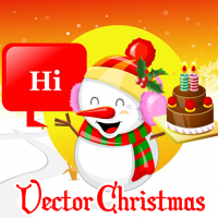 Vector Christmas Puzzle Game