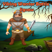 Viking Warrior Battle Jigsaw Game