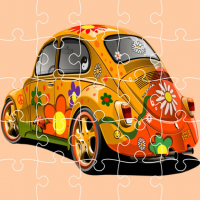 VW Beetle Jigsaw Game