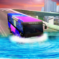 Water Surfing Bus Driving Simulator 2019 Game