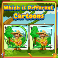 Which Is Different Cartoon Game