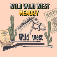 Wild Wild West Memory Game