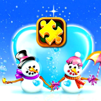 Winter Holiday Puzzles Game