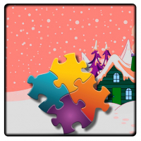 Winter Jigsaw Time Game