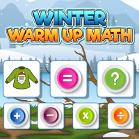 Winter Warm Up Math Game