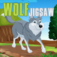 Wolf Jigsaw Game
