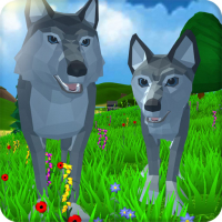 Wolf Simulator Wild Animals 3D Game