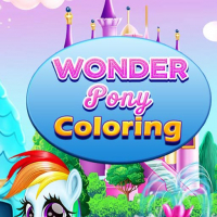 Wonder Pony Coloring Game