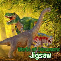 World of Dinosaurs Jigsaw Game