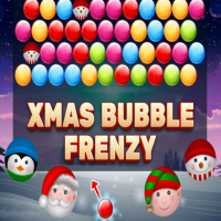 Xmas Bubble Frenzy Game
