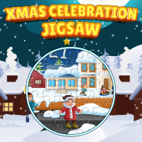 Xmas Celebration Jigsaw Game