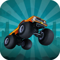 Zombie Monster Truck War Game 2D Game